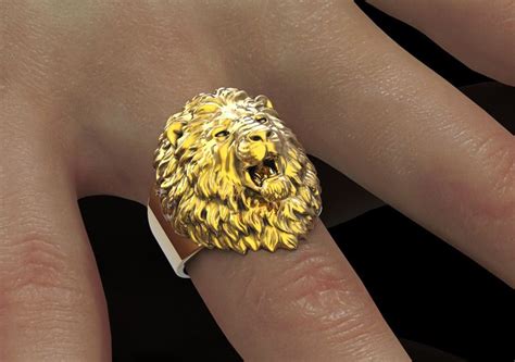 head of a lion ring for men silver versace|Versace jewelry pre order.